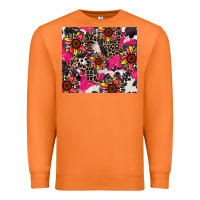 Carrot sunflower cowhide Premium Sweatshirt - Zillion Design Studio
