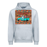 Heather Grey happy easter truck Urban Hoodie - JahusDesignShop
