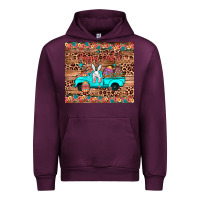 Mauve Wine happy easter truck Urban Hoodie - JahusDesignShop