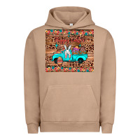 Pigment Burro happy easter truck Urban Hoodie - JahusDesignShop