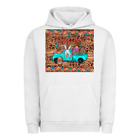Pigment Lunar Rock happy easter truck Urban Hoodie - JahusDesignShop
