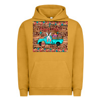 Pigment Peanut Butter happy easter truck Urban Hoodie - JahusDesignShop