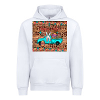 White happy easter truck Urban Hoodie - JahusDesignShop