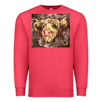 Cardinal leopard cow Premium Sweatshirt - Zillion Design Studio