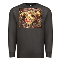 Smoke leopard cow Premium Sweatshirt - Zillion Design Studio