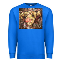 True Royal leopard cow Premium Sweatshirt - Zillion Design Studio