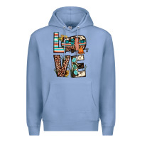 Colony Blue love camp Premium Hoodie - JahusDesignShop
