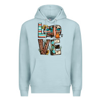 Blue Mist love camp Premium Hoodie - JahusDesignShop