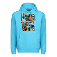 Ocean Blue love camp Premium Hoodie - JahusDesignShop