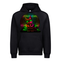 Black HOUSE CAT (Rainbow DJ Kitty) Urban Hoodie - Bettercallsaul
