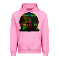 Fuchsia Pink HOUSE CAT (Rainbow DJ Kitty) Urban Hoodie - Bettercallsaul
