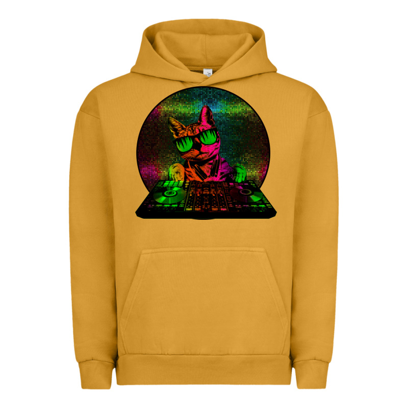 House Cat (rainbow Dj Kitty) Urban Hoodie by Bettercallsaul | Teevron