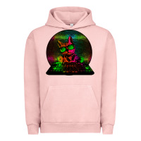 Pigment Salmon HOUSE CAT (Rainbow DJ Kitty) Urban Hoodie - Bettercallsaul