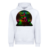 White HOUSE CAT (Rainbow DJ Kitty) Urban Hoodie - Bettercallsaul