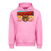 Fuchsia Pink firefighter dad Urban Hoodie - AdoDesignShop