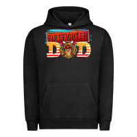 Pigment Black firefighter dad Urban Hoodie - AdoDesignShop