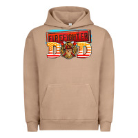 Pigment Burro firefighter dad Urban Hoodie - AdoDesignShop