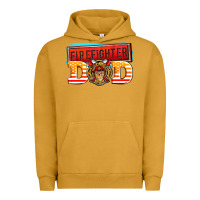Pigment Peanut Butter firefighter dad Urban Hoodie - AdoDesignShop