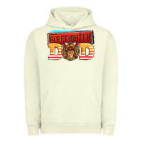 Pigment Pistachio firefighter dad Urban Hoodie - AdoDesignShop
