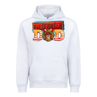 White firefighter dad Urban Hoodie - AdoDesignShop