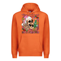 Carrot when you're dead inside but it's christmas Premium Hoodie - AdoDesignShop