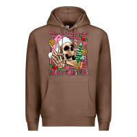 Chestnut when you're dead inside but it's christmas Premium Hoodie - AdoDesignShop