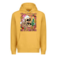 Mustard when you're dead inside but it's christmas Premium Hoodie - AdoDesignShop