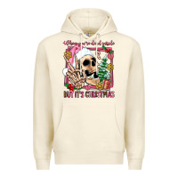 Sandshell when you're dead inside but it's christmas Premium Hoodie - AdoDesignShop