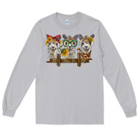 Moon Dust 3 alpacas Long Sleeve Tee - BarkalooDesign