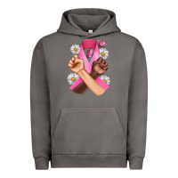 Pigment Tornado Breast Cancer Fist Daisy Butterfly Urban Hoodie - Artiststas