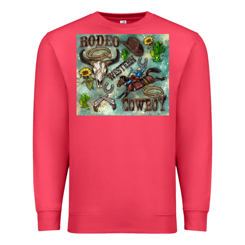 Country Western Premium Sweatshirt by Zillion Design Studio | Teevron