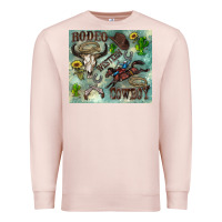 Pale Pink country western Premium Sweatshirt - Zillion Design Studio
