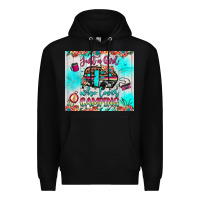 Black just a girl who loves camping Premium Hoodie - JahusDesignShop