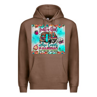 Chestnut just a girl who loves camping Premium Hoodie - JahusDesignShop
