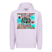 Lilac just a girl who loves camping Premium Hoodie - JahusDesignShop
