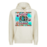 Oatmeal Heather just a girl who loves camping Premium Hoodie - JahusDesignShop