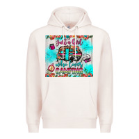 Pale Pink just a girl who loves camping Premium Hoodie - JahusDesignShop