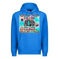 True Royal just a girl who loves camping Premium Hoodie - JahusDesignShop