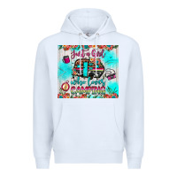 White just a girl who loves camping Premium Hoodie - JahusDesignShop