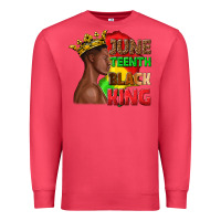 Cardinal juneteenth black king Premium Sweatshirt - texasbilliewilder