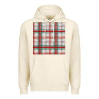 Tofu christmas plaid seamless pattern Premium Hoodie - BundleAndBundleShop
