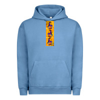 Pigment Pebble Blue halloween gnome pen wrap Urban Hoodie - BundleAndBundleShop