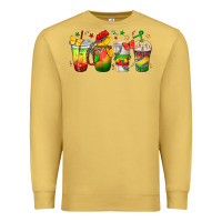 Antique Gold juneteenth coffee cups Premium Sweatshirt - texasbilliewilder