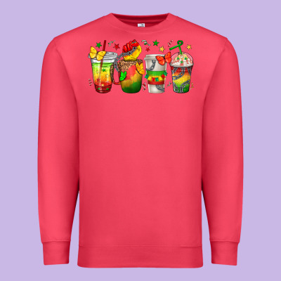 Premium Sweatshirt juneteenth coffee cups