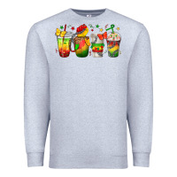 Heather Grey juneteenth coffee cups Premium Sweatshirt - texasbilliewilder