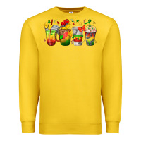 Lemon juneteenth coffee cups Premium Sweatshirt - texasbilliewilder