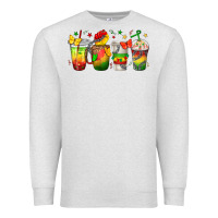 Oatmeal Heather juneteenth coffee cups Premium Sweatshirt - texasbilliewilder