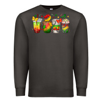 Smoke juneteenth coffee cups Premium Sweatshirt - texasbilliewilder