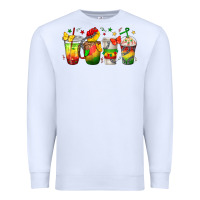 White juneteenth coffee cups Premium Sweatshirt - texasbilliewilder