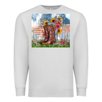 Dove Grey christian western Premium Sweatshirt - Zillion Design Studio